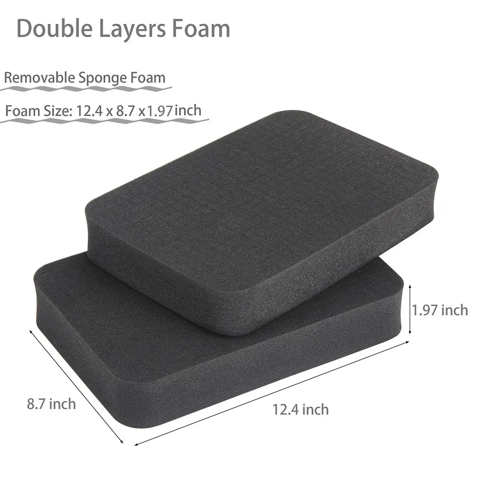 Big DIY Foam Custom Design Protective Storage Hard Carry EVA Tool Case