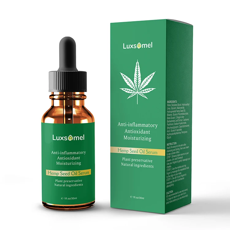  Фирменная торговая марка органический Cbd изолят нулевой Thc семена конопли массаж полный спектр масла