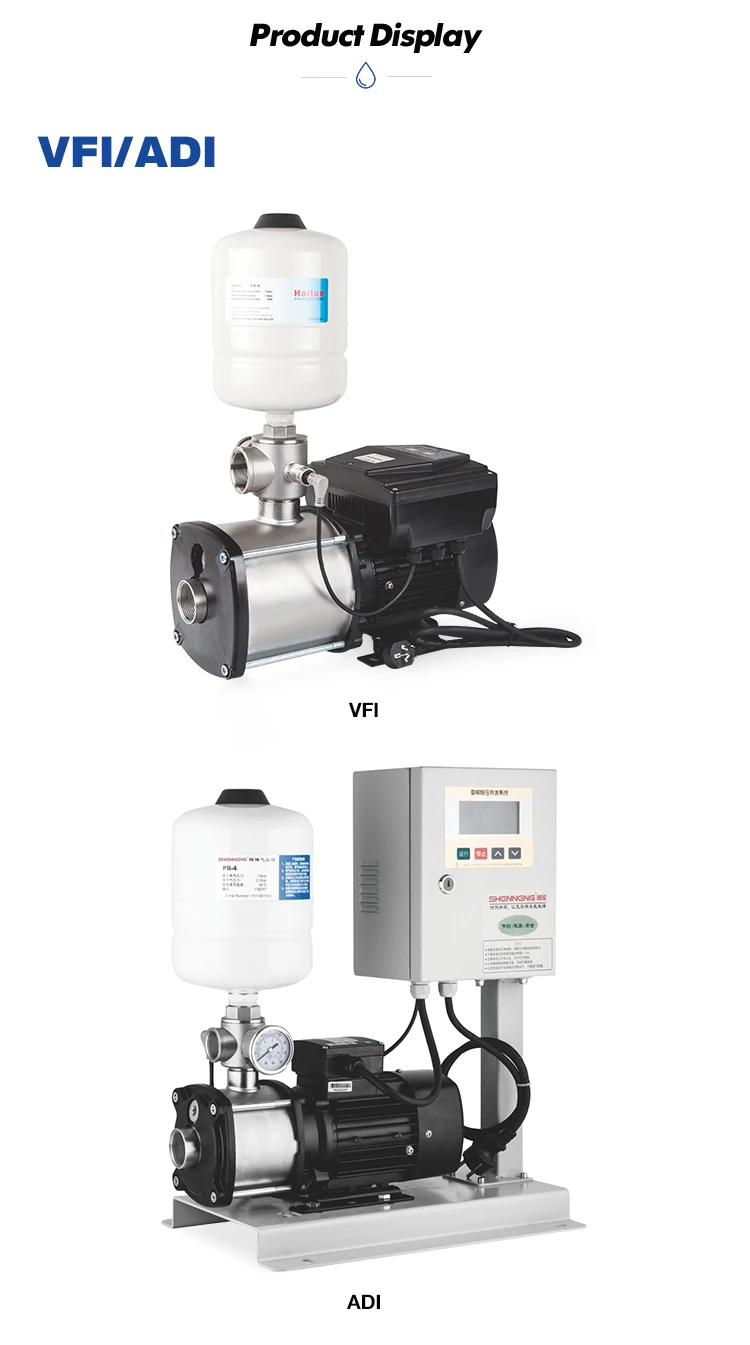 Electric Vertical Multistage Water Pump With Good Quality
