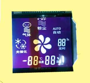  Прозрачный oled читаемый монитор солнечного света автомобильный одометр сегментный