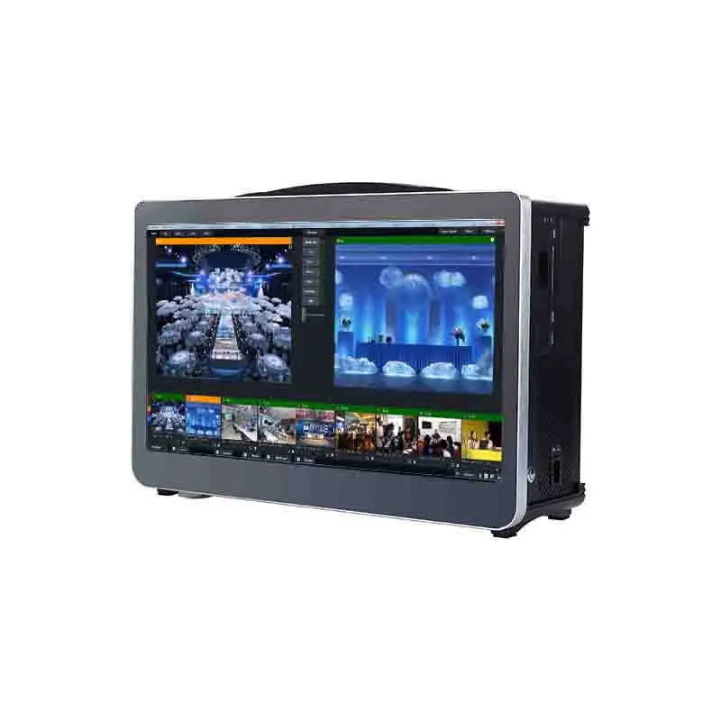 Portable rugged computer with 7 psc expansion slots for diffferenrt add-on cards in live video streaming