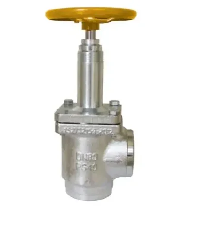 Grand valve for ammonia pressure gauge valve with handwheel