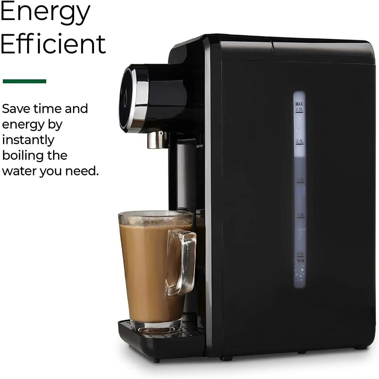 2.5L Home Office Hotel Use Mini Water Boiler Desktop Table Top Electric Water Purifier Portable Instant Hot Water Dispenser