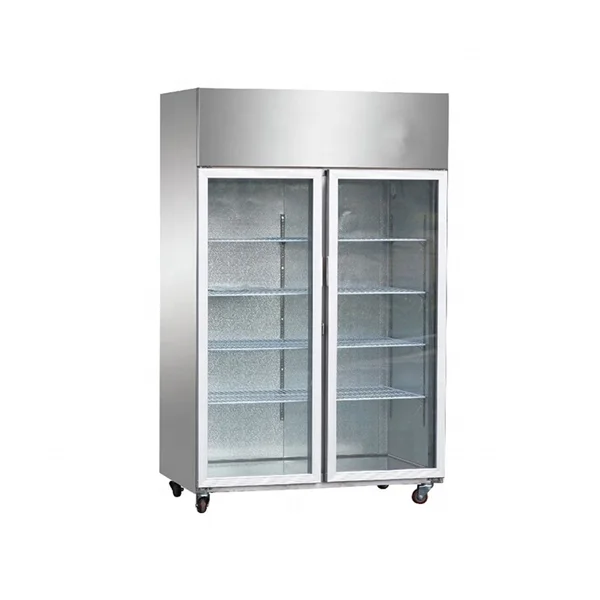 LC-553   display refrigerator glass door big capacity cooler beverage fridge drinks showcase freezer