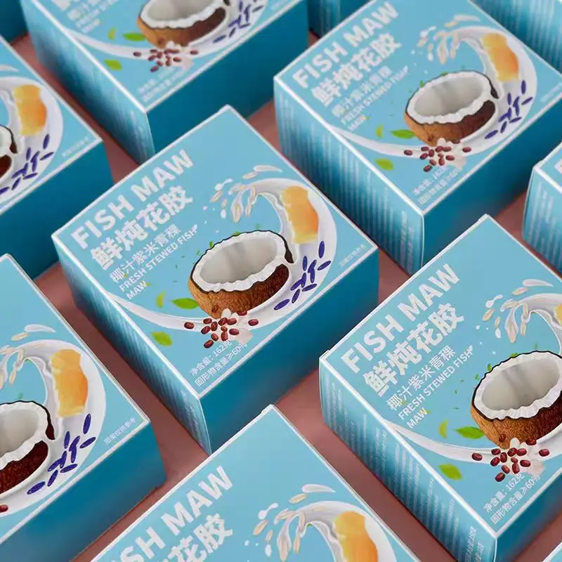 Purple Rice & Highland Barley Fusion Instant Fish Maw Soup Rich in Collagen Nutrition  Nourishing Chinese Ingredients