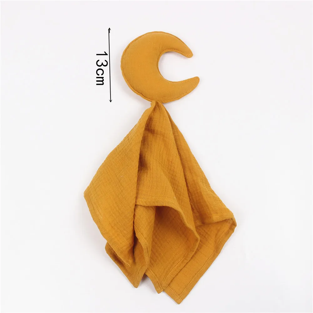 Cute Design Baby Blanket Infants Toy for Kid Comforter Baby Security Blanket Soft Muslin Cotton The Best Selling Newborn Woven