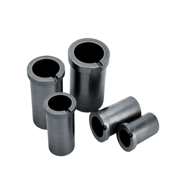 Good Heating Induction Furnace Graphite Crucible For Metal Melting