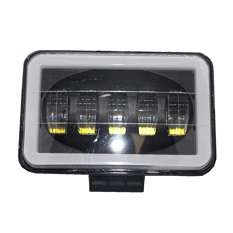 5 inch 50W With Daytime Running Light rectangle  truck off road Auto  led work light  DRL Headlight