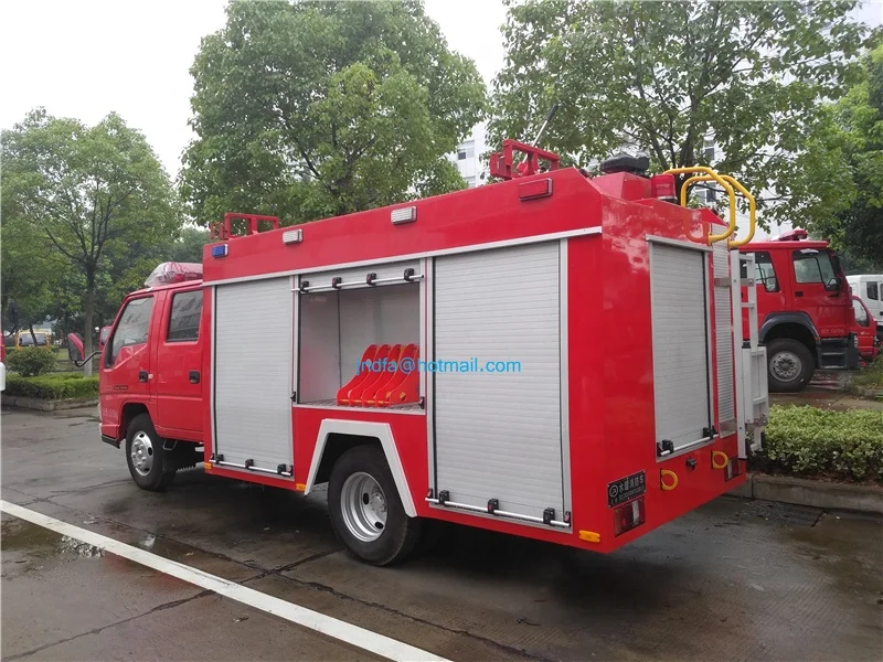 JMC двойной Экипаж кабины пожаротушения грузовик 5000L
