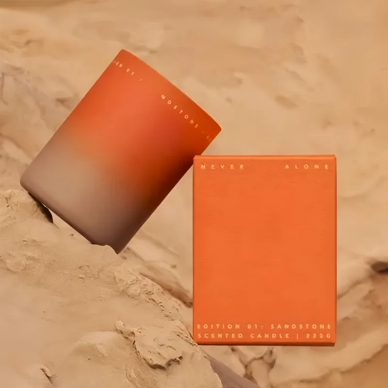 DIY Customize Scented Candles Colorful Cup Soy Wax Scented Candle For Festival