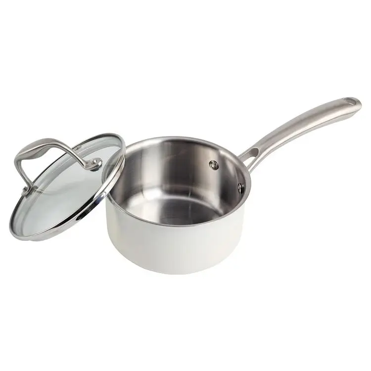 High Quality Whole-Clad Tri-Ply Kitchen Stainless Steel Non Stick Coating Induction Cookware