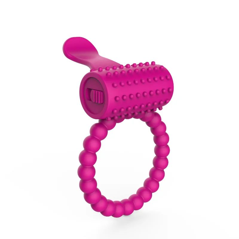 Adult Sex Toys Manufacturers Wholesale Male Masturbation Lock Penis Sets Silicone Crystal Vibrating Ring