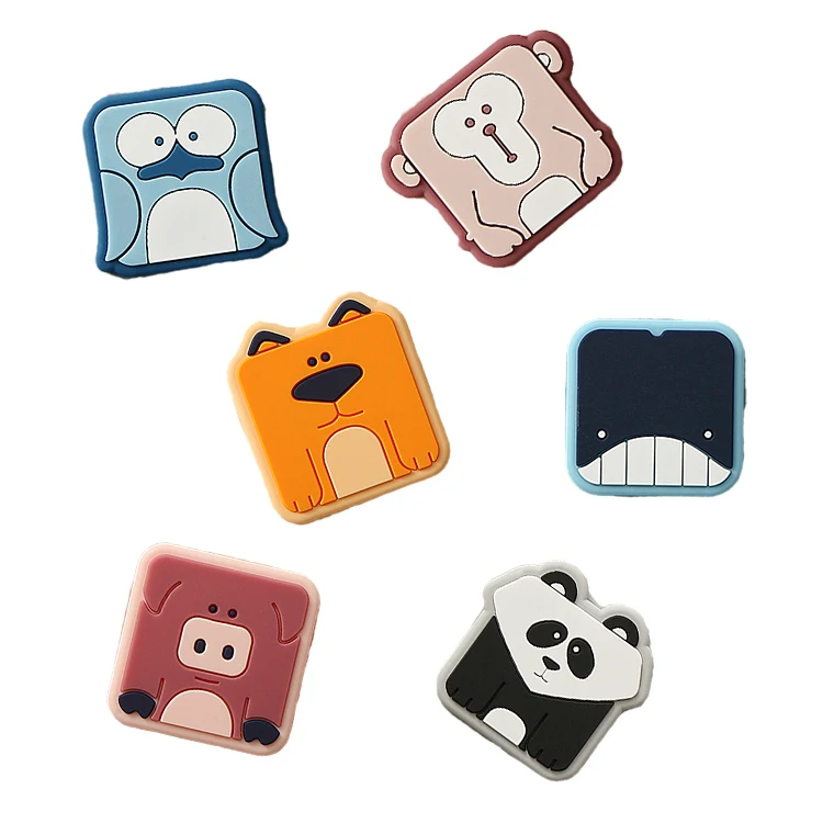 
Wholesale New Design Panda Cute Animal Creative Cartoon Soft PVC Rubber Fridge Magnet for Home Decor and Toys 
