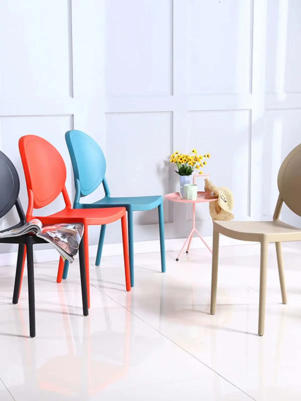 Plastic Chairs Pakistan For Home External Chair With Hand Arms Suppliers Importers Guangzhou One Piece National Modern PP
