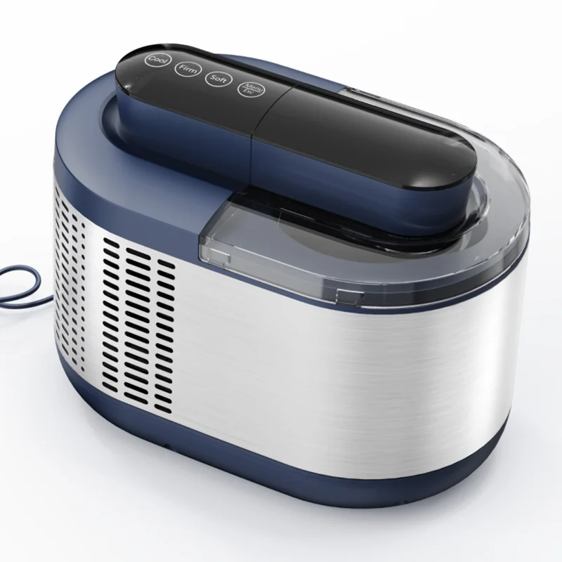 Ice Cream Maker Machine : Multi-Purpose Soft  Firm Ice Cream Machine can for Homemade Gelato, Sorbet, Frozen Yogurt,
