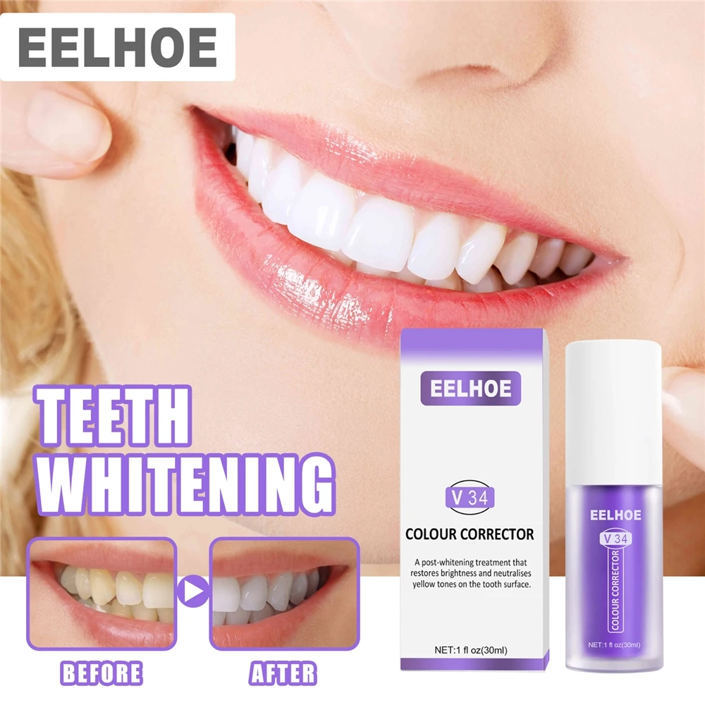 New high quality tooth whitening paste remove yellow teeth stains oral cleaning care bad breath dazzling white toothpaste