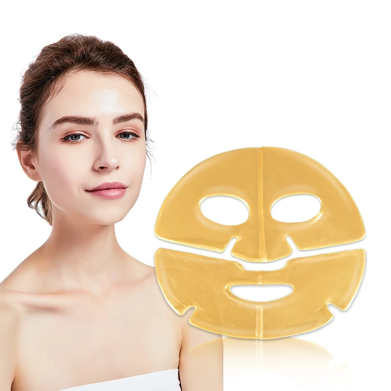 Organic Oem Medical Beauty Wholesale 4 In 1 Clear Face Sheet 24 K Gold Hydrogel Facial Mask Skin Care