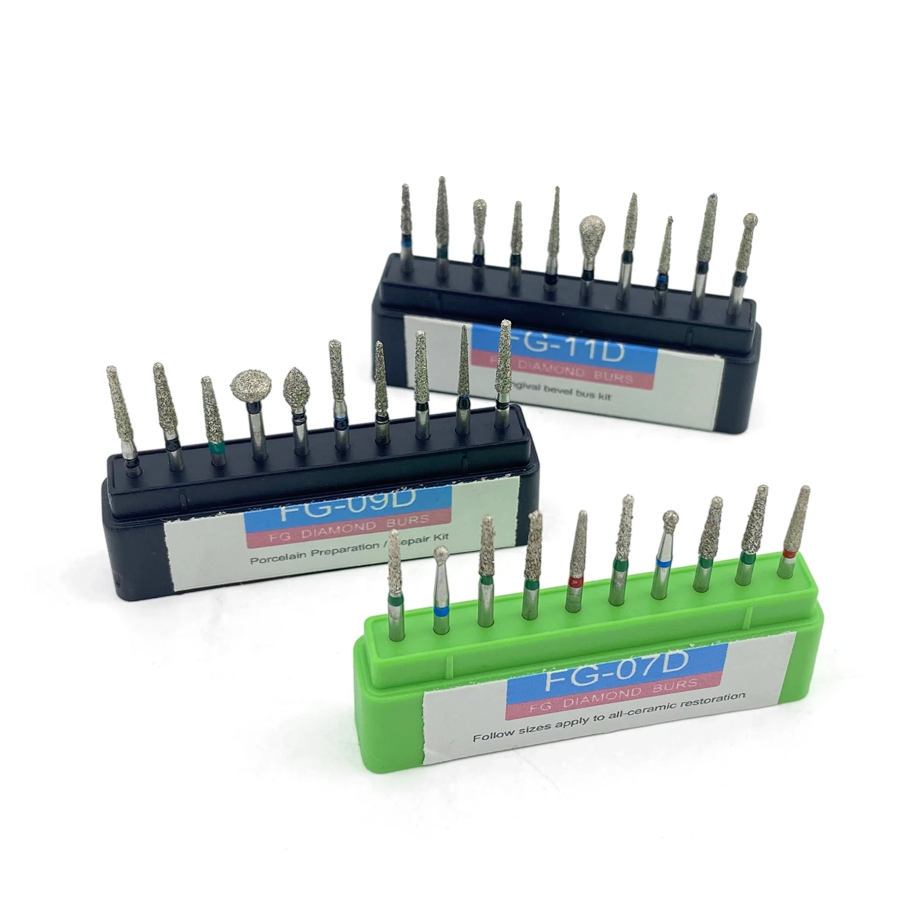 High Quality FG Dental Burs Dental Diamond Burs for High Speed Handpiece Dentist Treatment Dental Hand Piece Burs