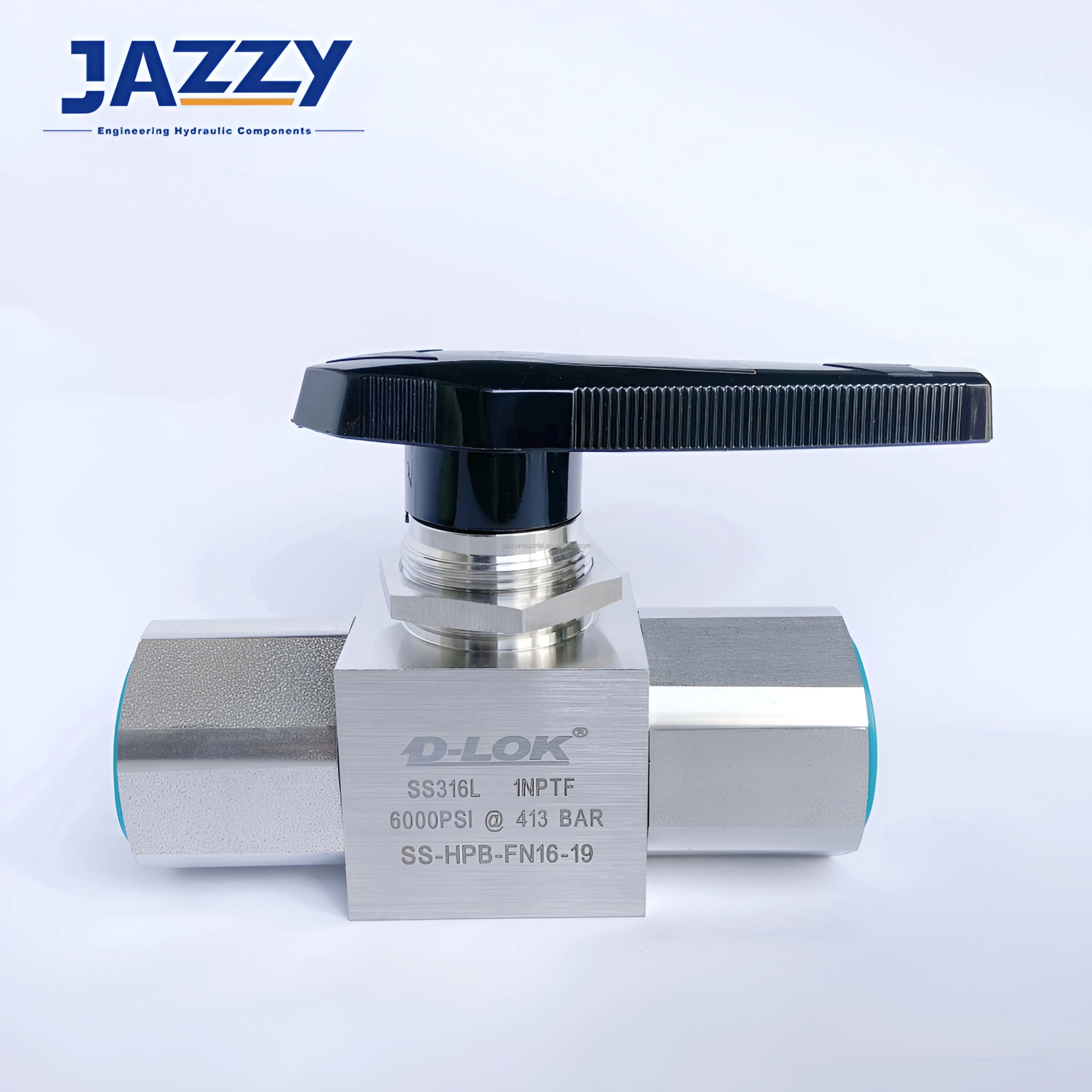 JAZZY 6000PSI HPB FN16 Ss316L Hydraulic Needle Valves HNH GVB MN8 HPB CH Ball Globe Check Instrumentation Valve