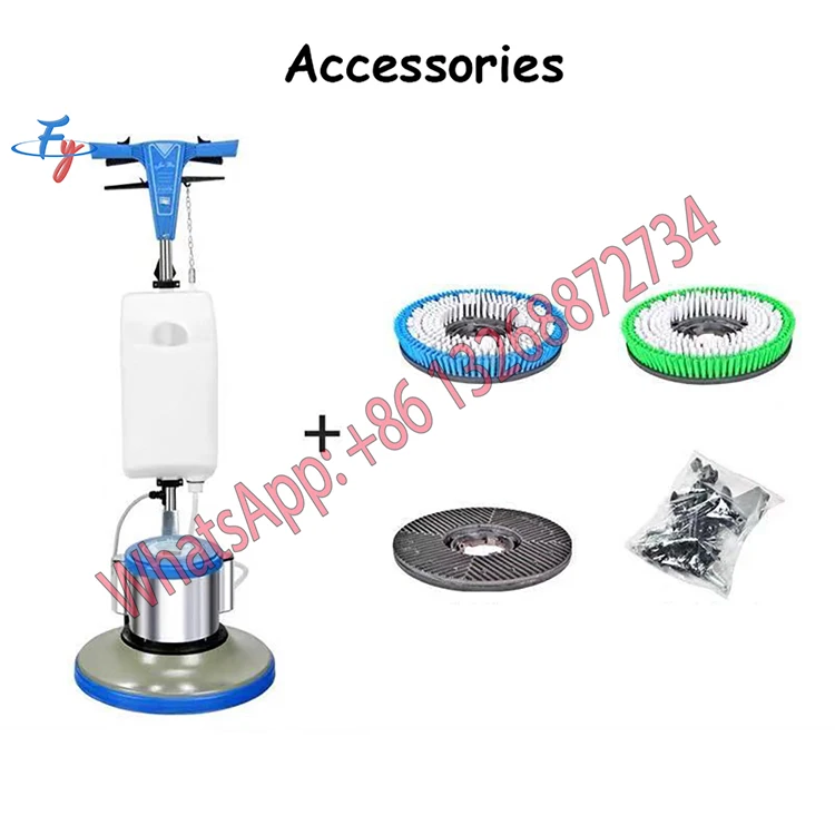 
FY Industrial Floor Commercial Carpet Extractor Steam Cleaning Machine for Home, Polishing Low-Speed Polisher 