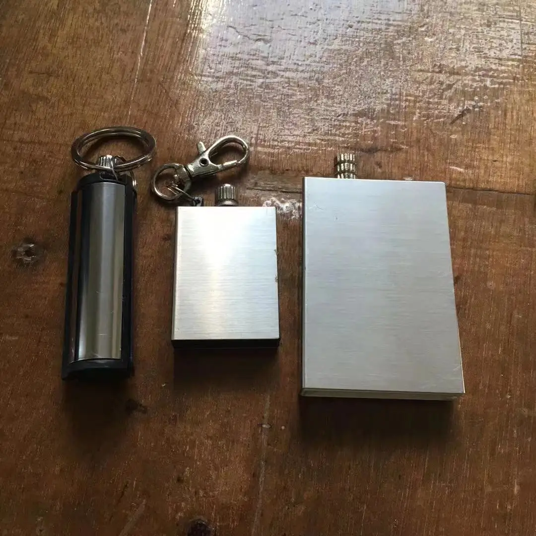 Hot sale multi-functional lighter match portable cerillas Match Strikers Paper wholesale Customized flint set piedra fosforera