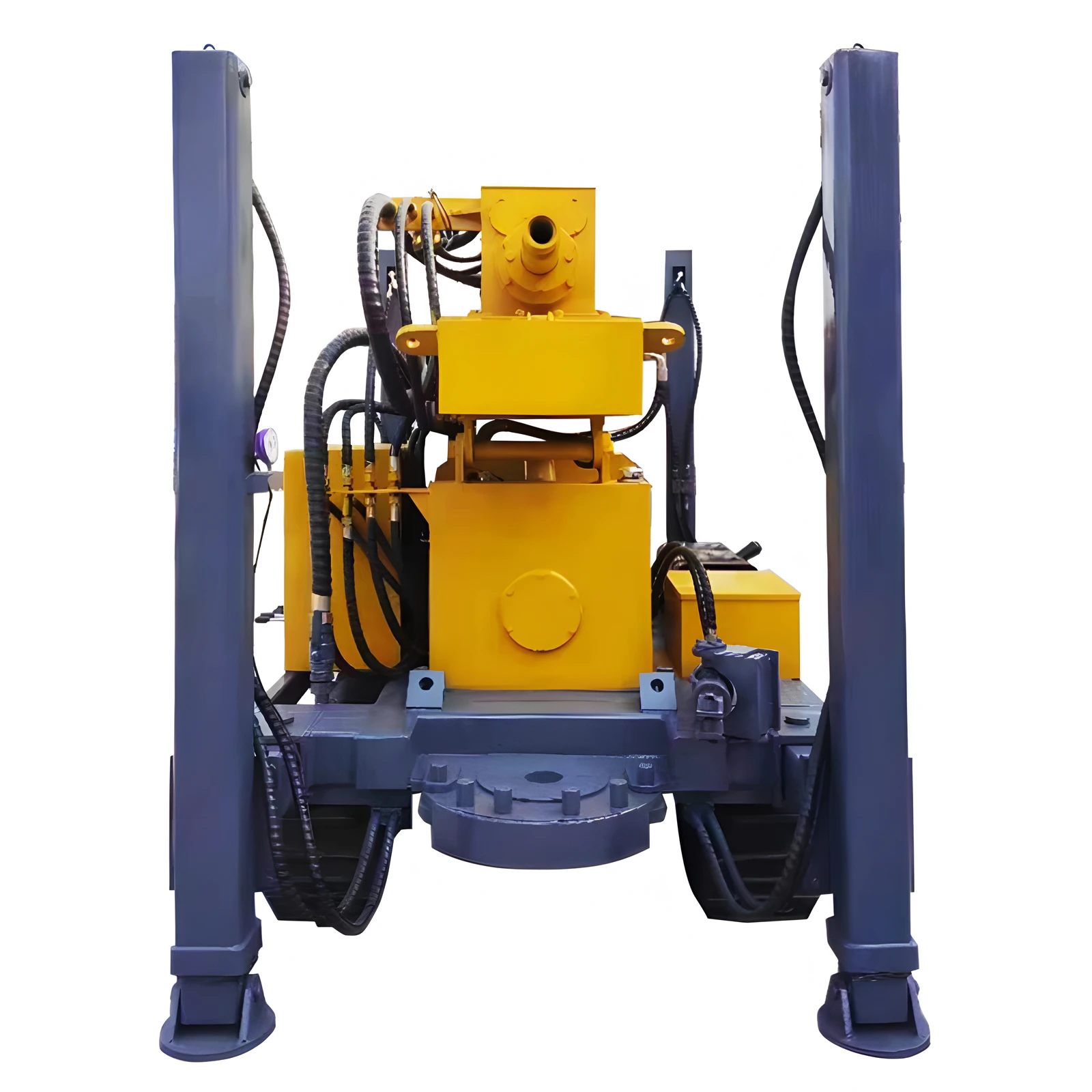 100m Depth Capacity High-efficiency  diesel Water Well Drilling Rig Drill Rig for Water Wells