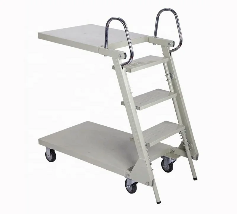 Customizable factory direct sale warehouse logistics folding ladder truck