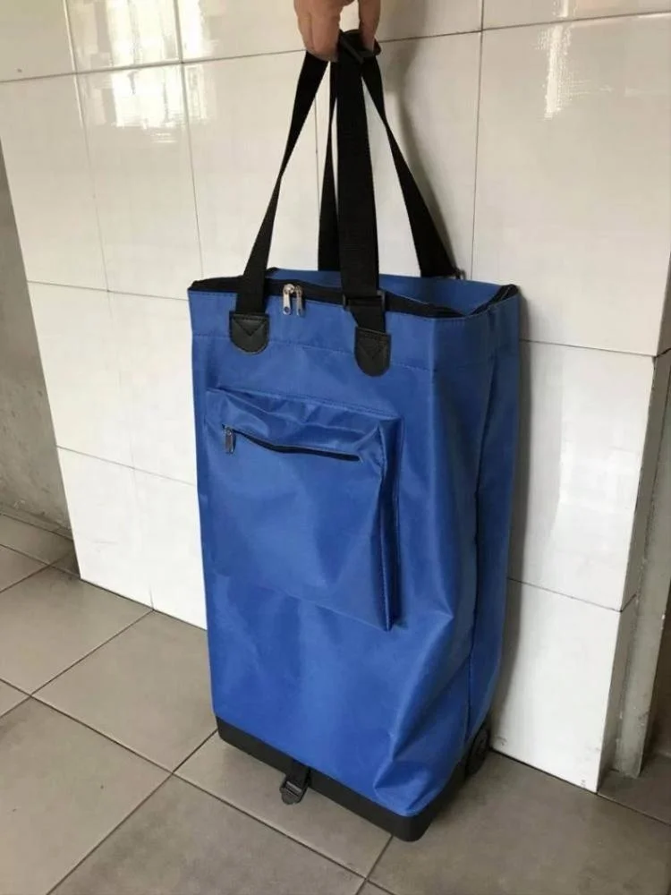 new model  foldable trolley shopping bag