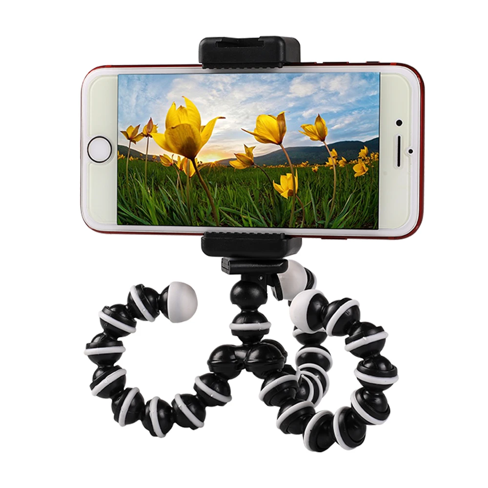 Slamoe Portable Flexible Professional Mini Octopus Dslr Vlog Video Mobile Phone Camera Stand Tripod
