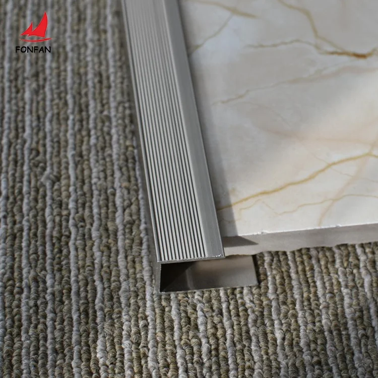 Fashion Waterproof C Shape Tile Edge Trim Kitchen Custom Metal Flexible Ceramic Strips Tile Trim