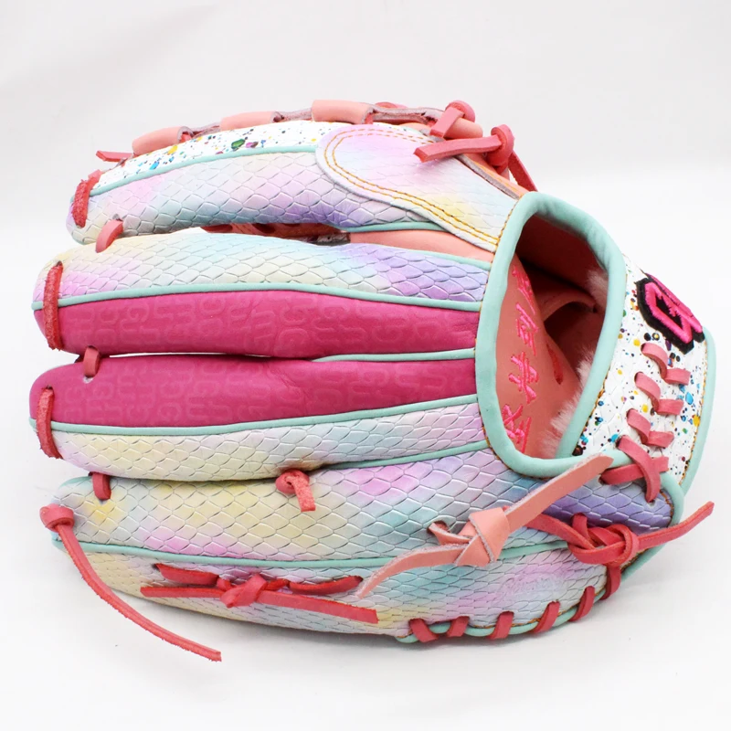 Gloves Factory Provide Break in Service Pink Softball Pitching Fast Pitch Glove For Girls