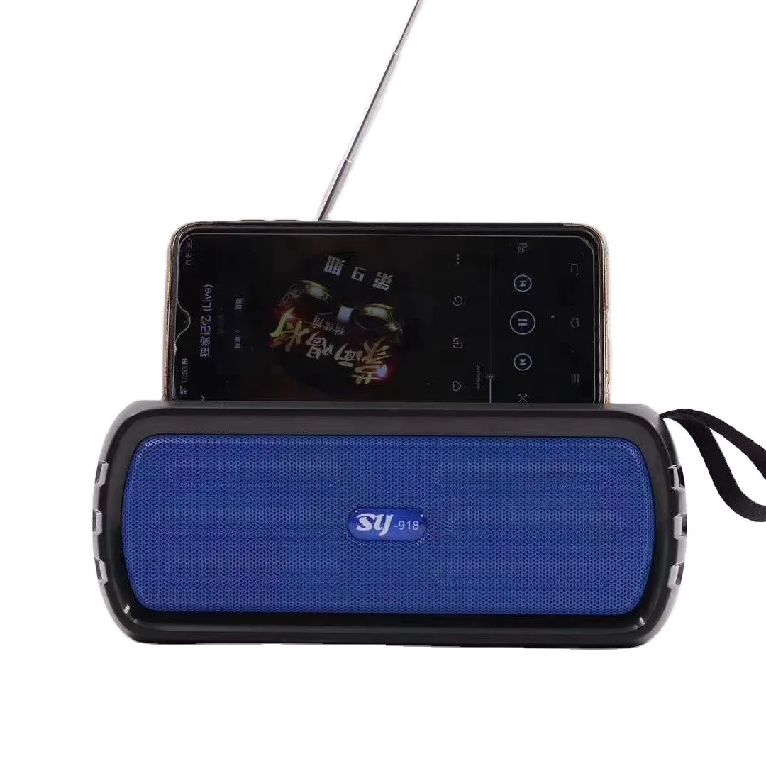 Holsten Bossen SY918 Latest Solar Energy Power Portable Wireless Speaker Support Call U Disk TF Card AUX