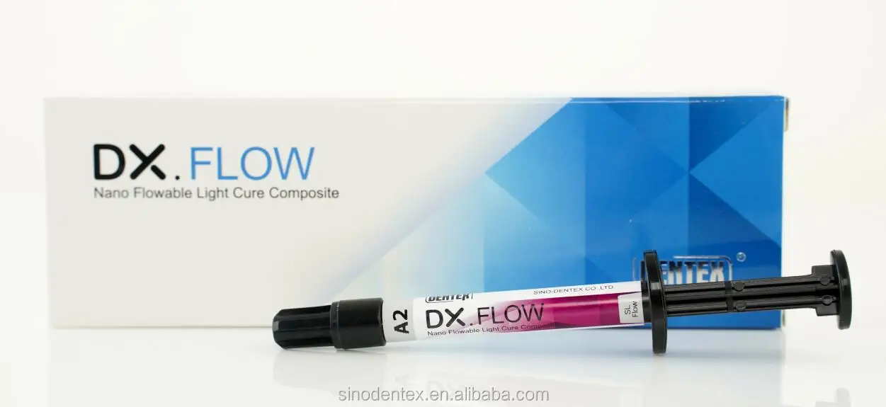 Дентекс DX поток композитный свет вылеченный радиопакес Гибридный комплект