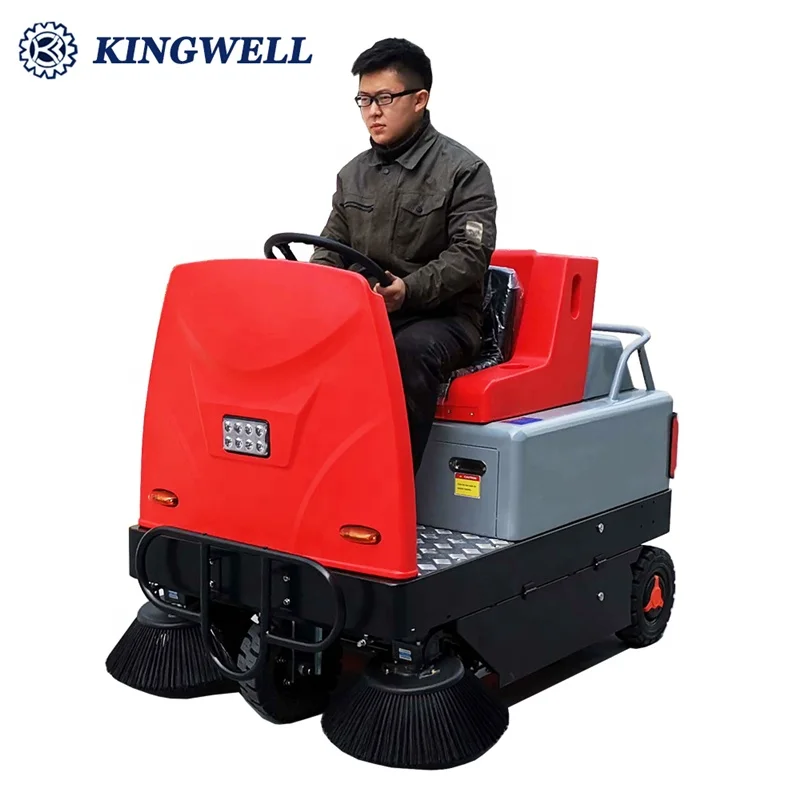 Floor Sweeper Battery Powered Sweeper Street Vacuum Cleaner Road Sweeper