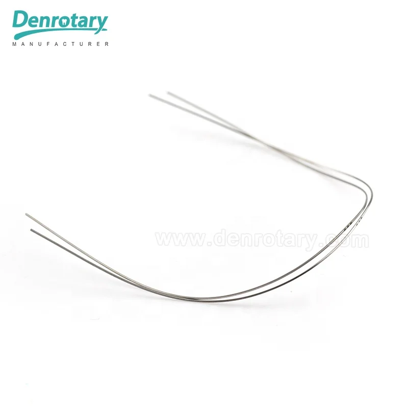Wholesale Ortho Dental Supplier Orthodontic NITI Super Elastic Arch Wire Ortodoncia Niti Natural Form
