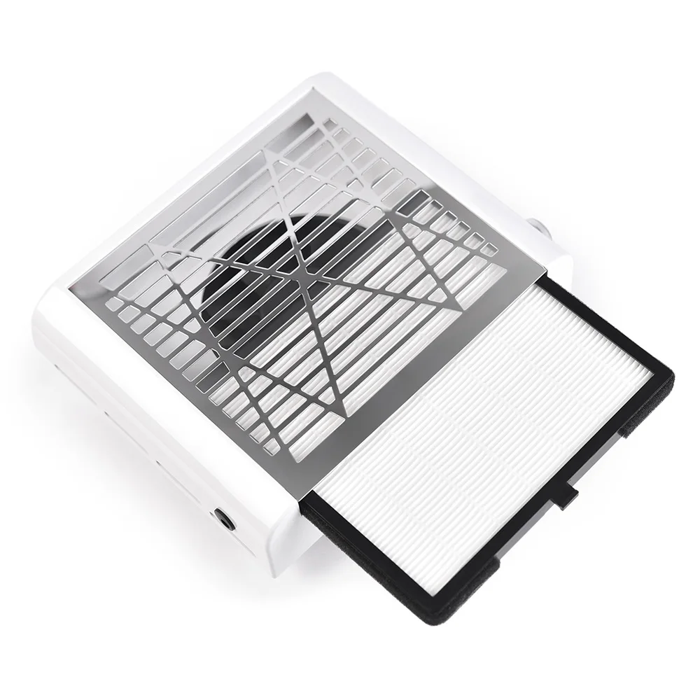 40W Machine Pedicure Accessories High Power Manicure Tools Nails Vacuum Cleaner Nail Dust Collector