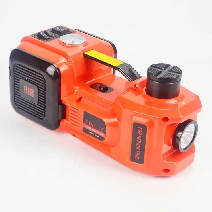 electric car hydraulic jack 3.5 Ton car jacks 12v electric jack  with impact wrench