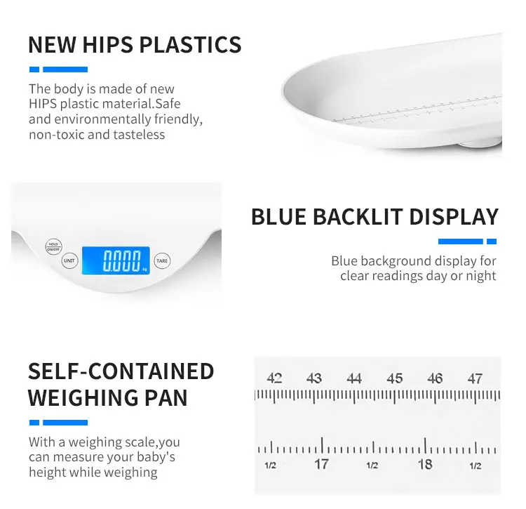 Digital Infant Scale Measuring Baby Height Scale