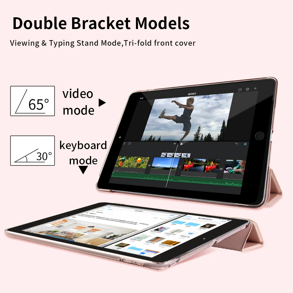  Легкий Чехол из поликарбоната для ipad 2018 2017 чехол искусственной кожи 9