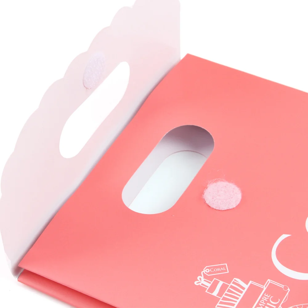 Yilucai Custom Pink Retail Shop Promotional Wedding Birthday Colored Gift Bag Kids Party