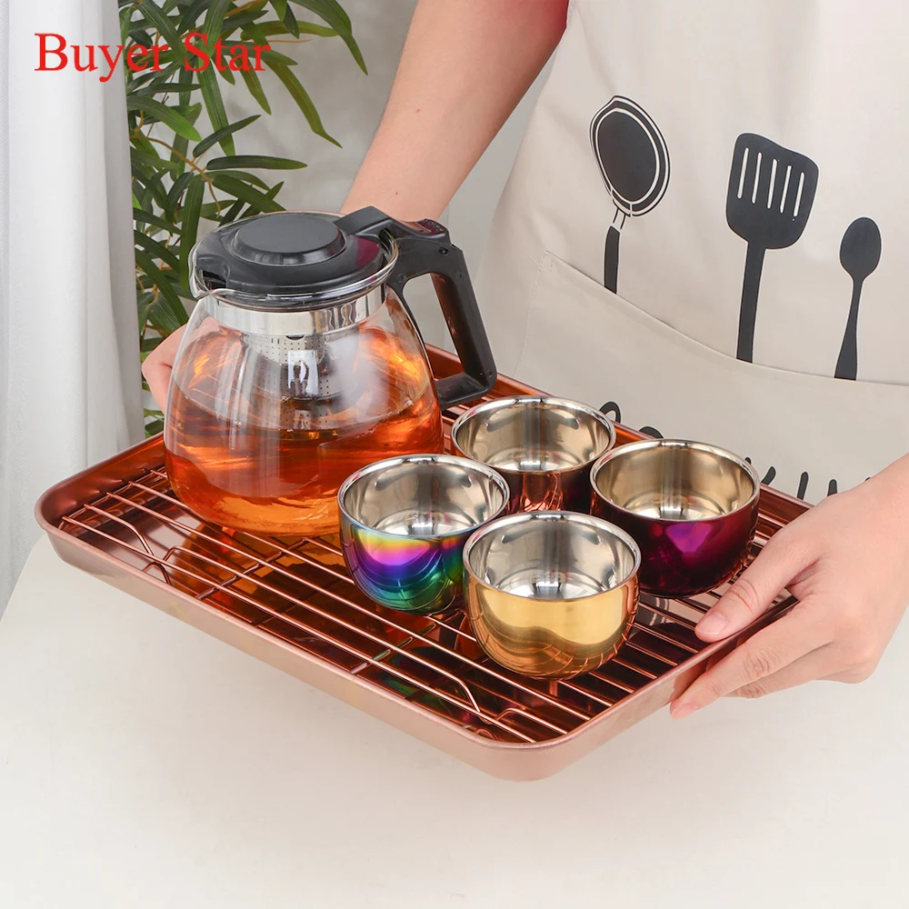 Eco-Friendly Stainless Steel Coffee Tea Set  Tea Services Set
