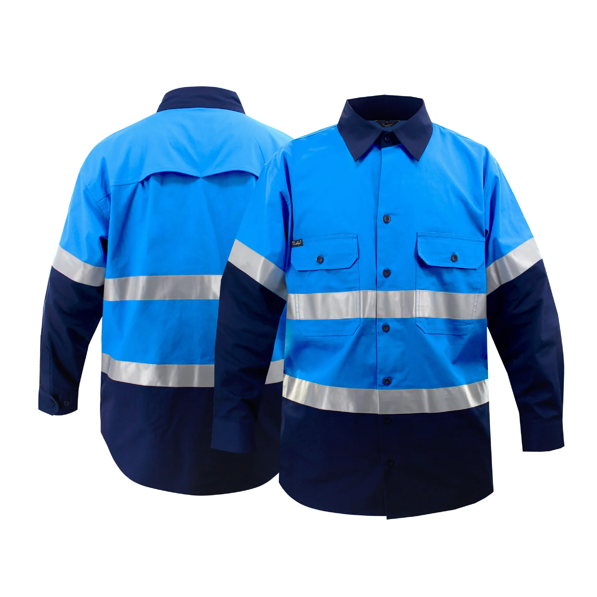 Factory Sales Long Sleeves Safety Uniform Professional Overall Work Suit Work Clothes Men