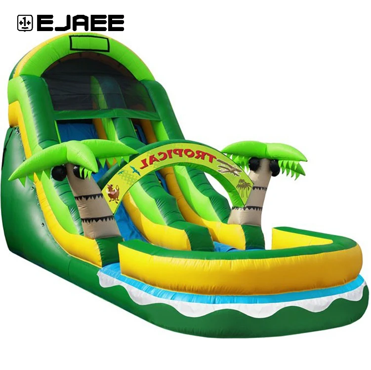 Надувная водная горка для прыжков, замки для коммерческого домика