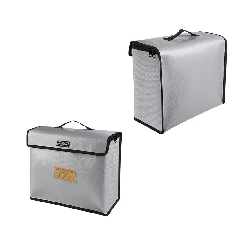 Explosion-proof Bag Lithium Battery Fireproof Explosion proof Bag 51*44*38cm Charging Guard Bag with Glass Fiber Material