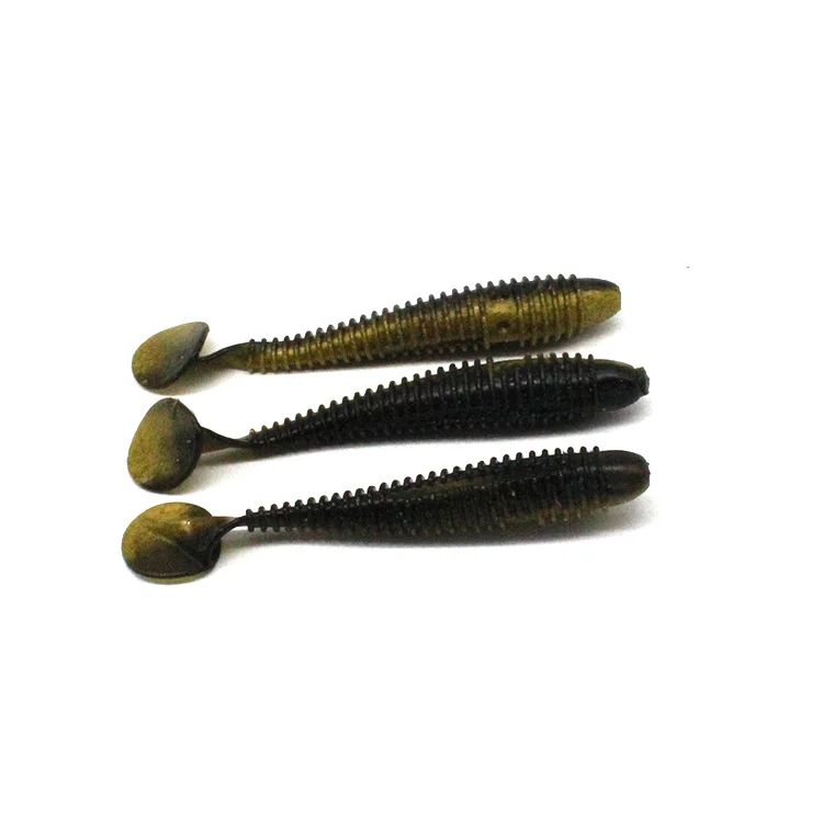 Silicone Double Tail Swallow Red Worm Live Bait Clip Lug Natural Long Stick Moving Worm Bait Lure Vietnam