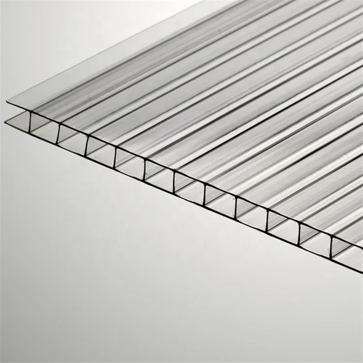 Greenhouse Plastic Roofing Roof Panels PC hollow Sheet Panel Polycarbonate Sheet Prices