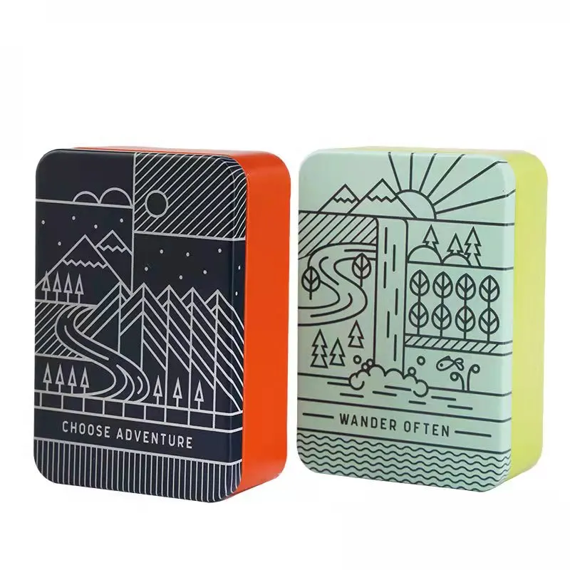 Металлическая большая бутылка для вина с логотипом металлическая коробка подсветкой Подарочная банка ювелирных изделий круглая жестяная рисунком оптовая продажа