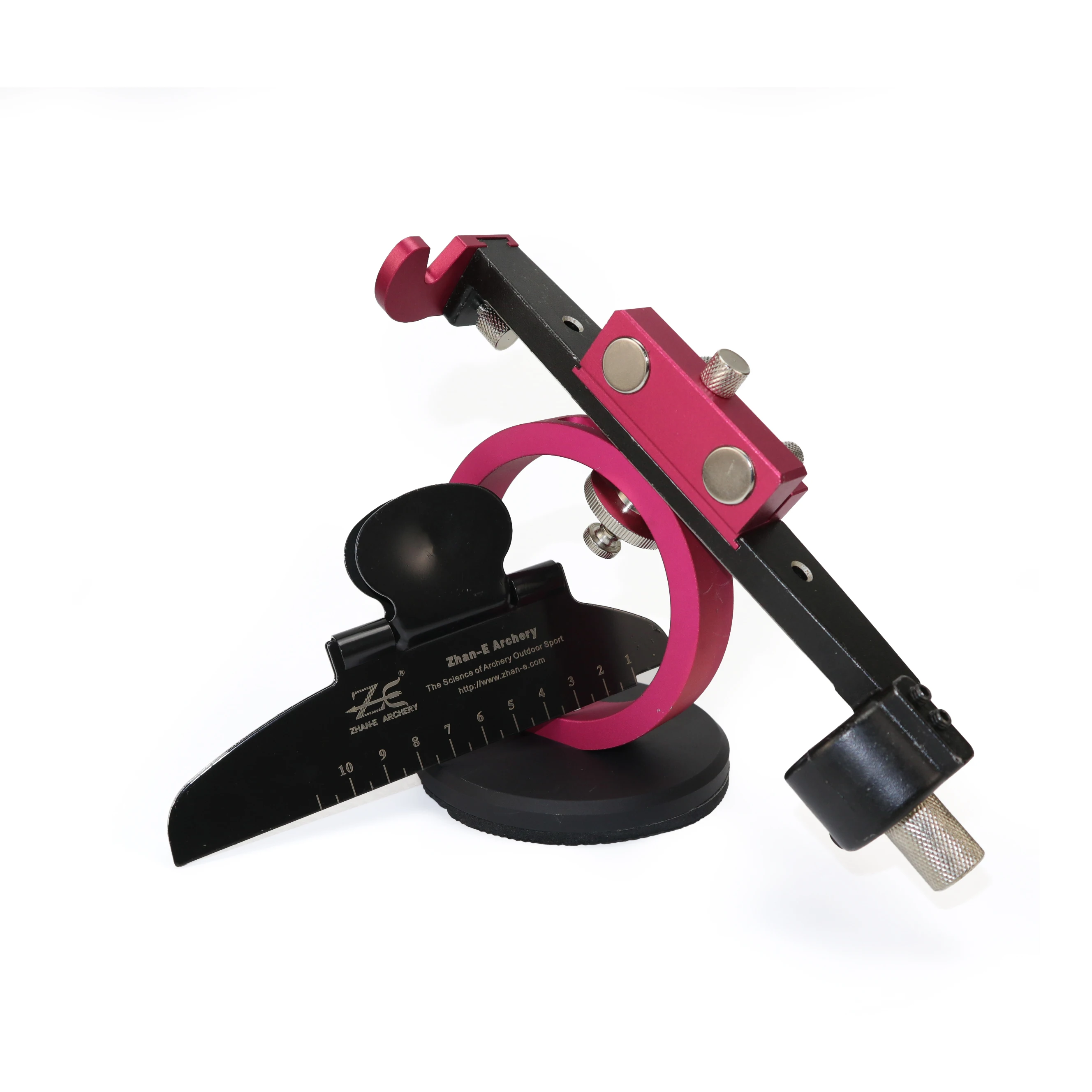 Archery Fletching Jig  Paste 3/4 Feather Stick Tools for DIY Arrow Shafts Adjustable Bonding Device Arrow Feather Tool