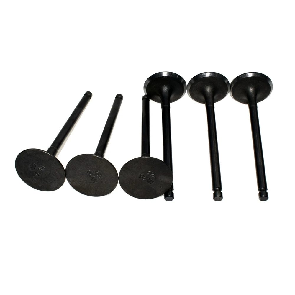 Set 6 Engine Intake Valves 2221137201 For Hyundai Santa Fe Sonata Tiburon New 22211-37201