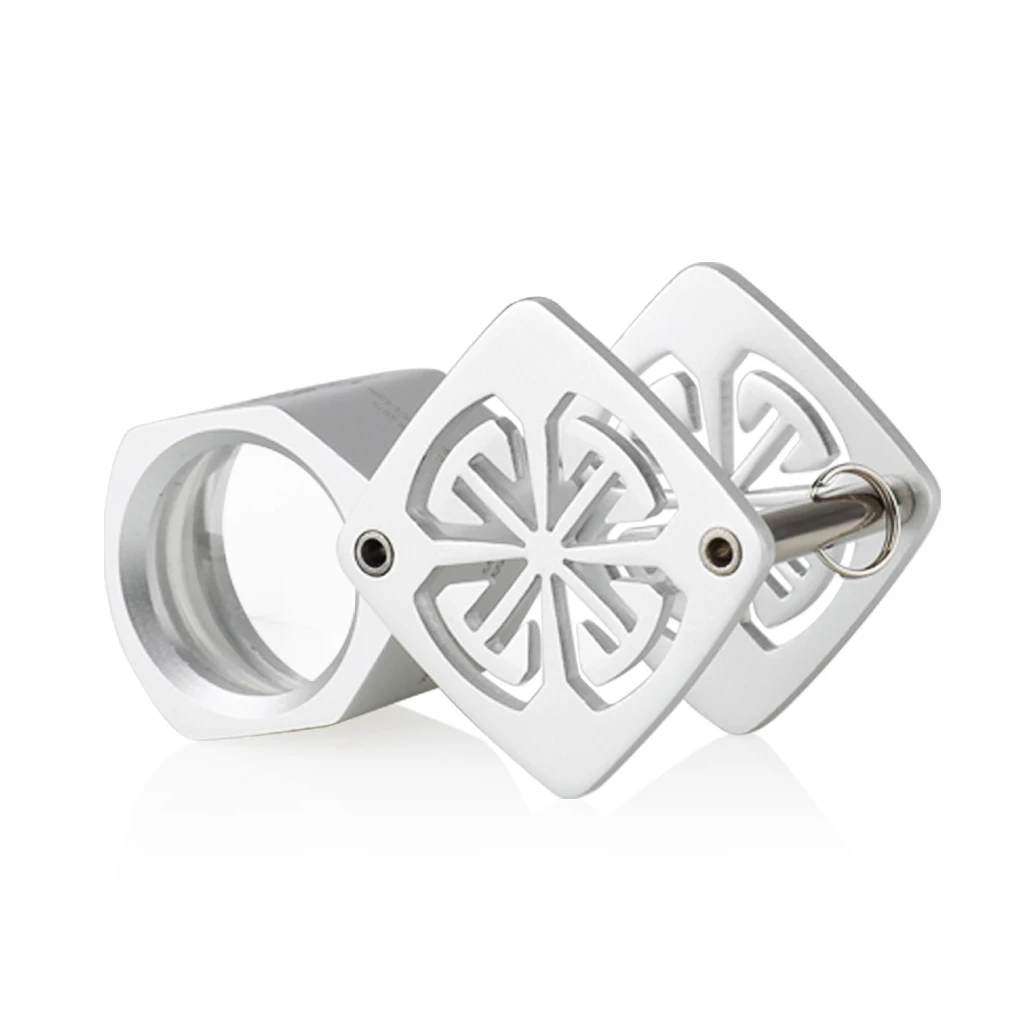 Most Popular Professional Diamond Loupe Jewelers Eye Magnifier Triplet 20.5mm 10x Jewelry Loupe